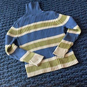 Fall striped sweater